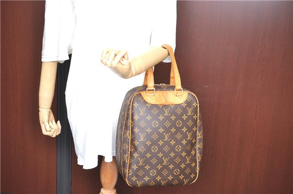 Authentic Louis Vuitton Monogram Excursion Hand Bag M41450 LV J7354