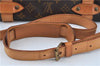 Authentic Louis Vuitton Monogram Saumur 43 Shoulder Cross Bag M42252 LV J7362