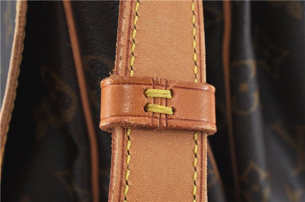 Authentic Louis Vuitton Monogram Saumur 43 Shoulder Cross Bag M42252 LV J7362