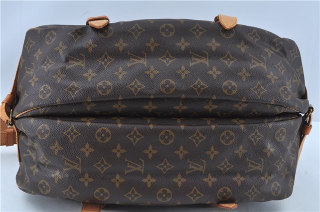 Authentic Louis Vuitton Monogram Saumur 43 Shoulder Cross Bag M42252 LV J7362