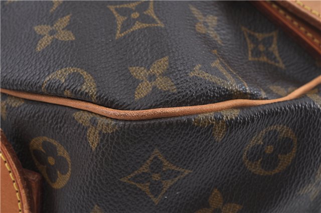 Authentic Louis Vuitton Monogram Saumur 43 Shoulder Cross Bag M42252 LV J7362