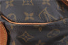 Authentic Louis Vuitton Monogram Saumur 43 Shoulder Cross Bag M42252 LV J7362