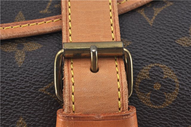 Authentic Louis Vuitton Monogram Saumur 43 Shoulder Cross Bag M42252 LV J7362