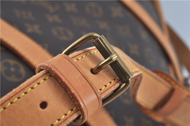 Authentic Louis Vuitton Monogram Saumur 43 Shoulder Cross Bag M42252 LV J7362