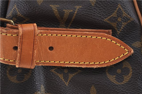 Authentic Louis Vuitton Monogram Saumur 43 Shoulder Cross Bag M42252 LV J7362