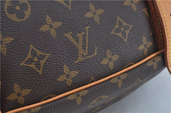 Authentic Louis Vuitton Monogram Saumur 43 Shoulder Cross Bag M42252 LV J7362