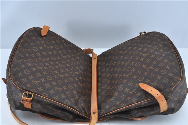 Authentic Louis Vuitton Monogram Saumur 43 Shoulder Cross Bag M42252 LV J7362