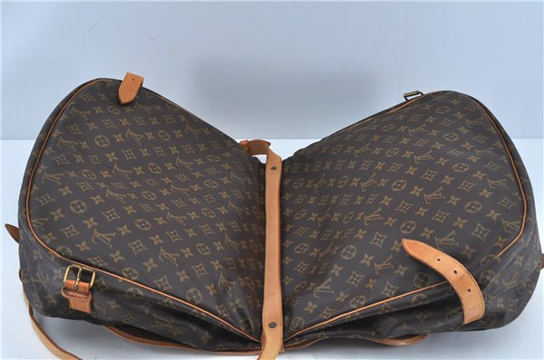 Authentic Louis Vuitton Monogram Saumur 43 Shoulder Cross Bag M42252 LV J7362