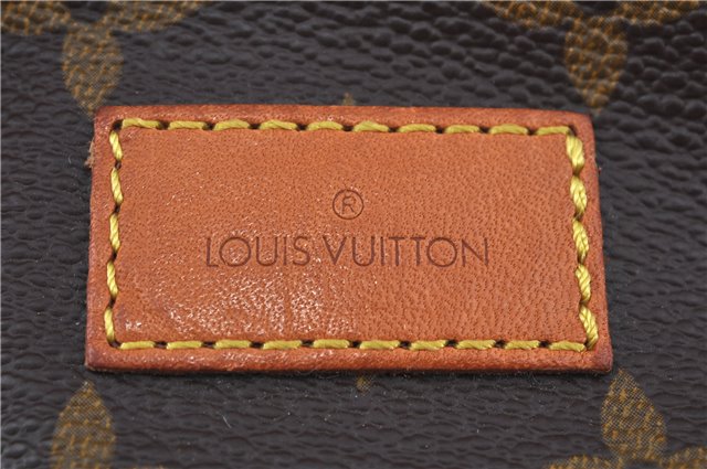 Authentic Louis Vuitton Monogram Saumur 43 Shoulder Cross Bag M42252 LV J7362
