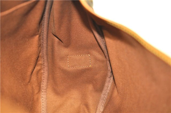 Authentic Louis Vuitton Monogram Saumur 43 Shoulder Cross Bag M42252 LV J7362