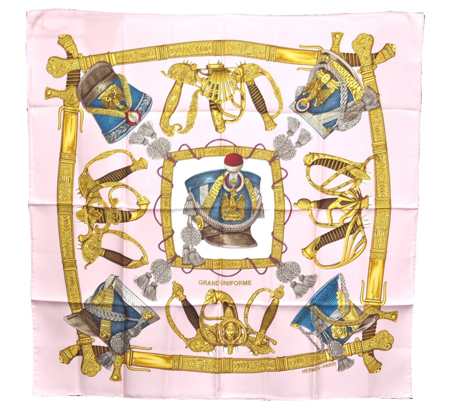 Authentic HERMES Carre 90 Scarf 