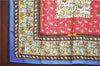 Authentic HERMES Carre 90 Scarf "CHASSE EN INDE" Silk Light Blue J7397