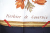 Authentic HERMES Carre 90 Scarf "Herbier de Gavarnie" Silk Navy Blue Box J7398