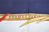 Authentic HERMES Carre 90 Scarf "Herbier de Gavarnie" Silk Navy Blue Box J7398