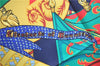 Authentic HERMES Carre 90 Scarf "Etendards et Bonnieres" Silk Navy Box J7399