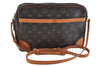 Authentic Louis Vuitton Monogram Trocadero 30 Shoulder Cross Bag M51272 LV J7404