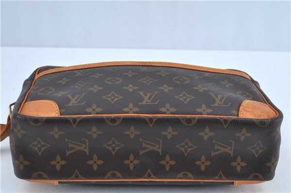 Authentic Louis Vuitton Monogram Trocadero 30 Shoulder Cross Bag M51272 LV J7404