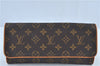 Authentic Louis Vuitton Monogram Pochette Twin GM Shoulder Bag M51852 LV J7411