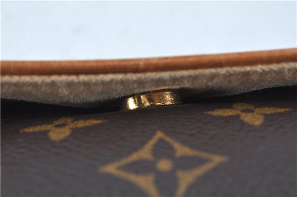 Authentic Louis Vuitton Monogram Pochette Twin GM Shoulder Bag M51852 LV J7411