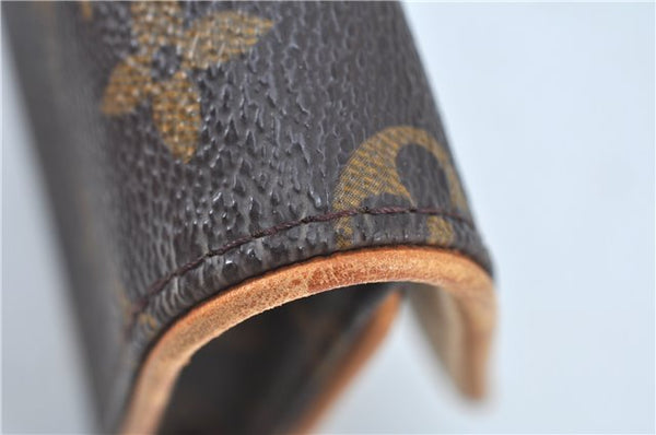 Authentic Louis Vuitton Monogram Pochette Twin GM Shoulder Bag M51852 LV J7411