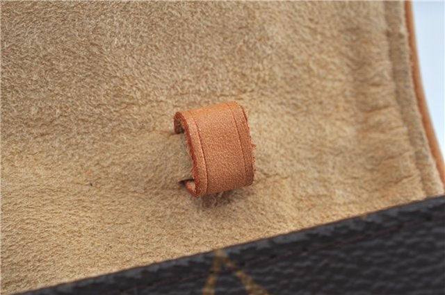 Authentic Louis Vuitton Monogram Pochette Twin GM Shoulder Bag M51852 LV J7411