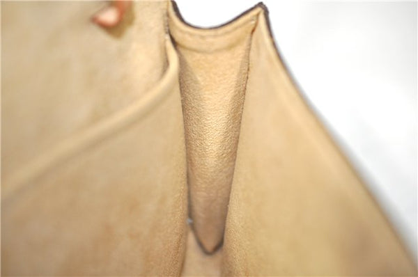 Authentic Louis Vuitton Monogram Pochette Twin GM Shoulder Bag M51852 LV J7411