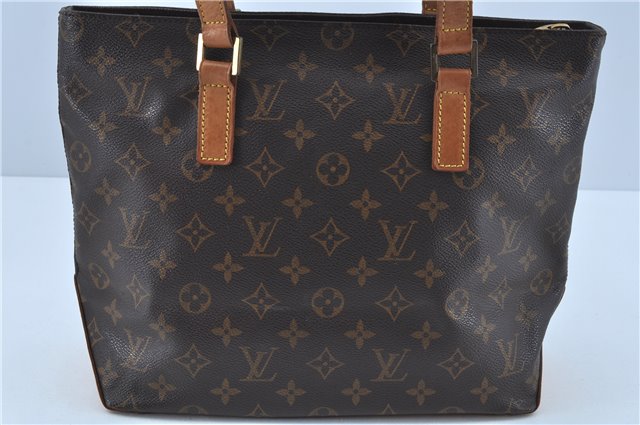 Authentic Louis Vuitton Monogram Cabas Piano Shoulder Tote Bag M51148 LV J7414