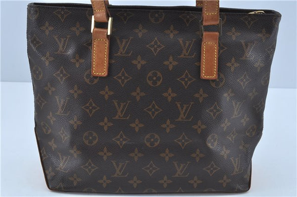 Authentic Louis Vuitton Monogram Cabas Piano Shoulder Tote Bag M51148 LV J7414