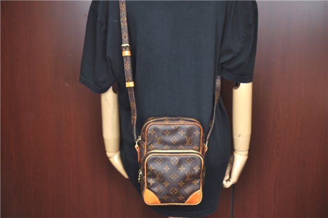 Authentic Louis Vuitton Monogram Amazone Shoulder Cross Body Bag M45236 LV J7415