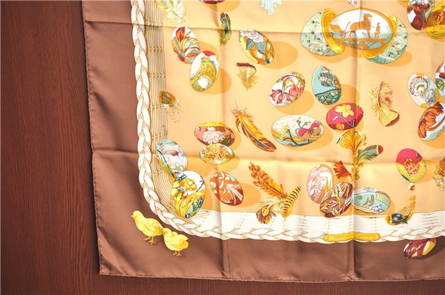 Authentic HERMES Carre 90 Scarf 