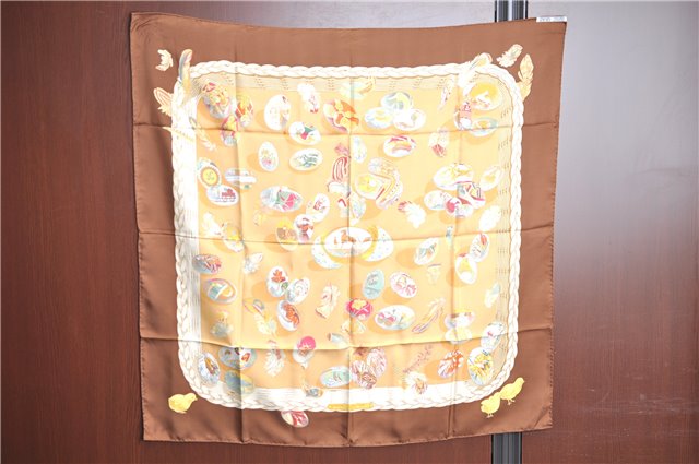 Authentic HERMES Carre 90 Scarf 