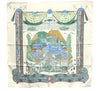 Authentic HERMES Carre 90 Scarf "L'ATLANTIDE" Silk Ivory J7427