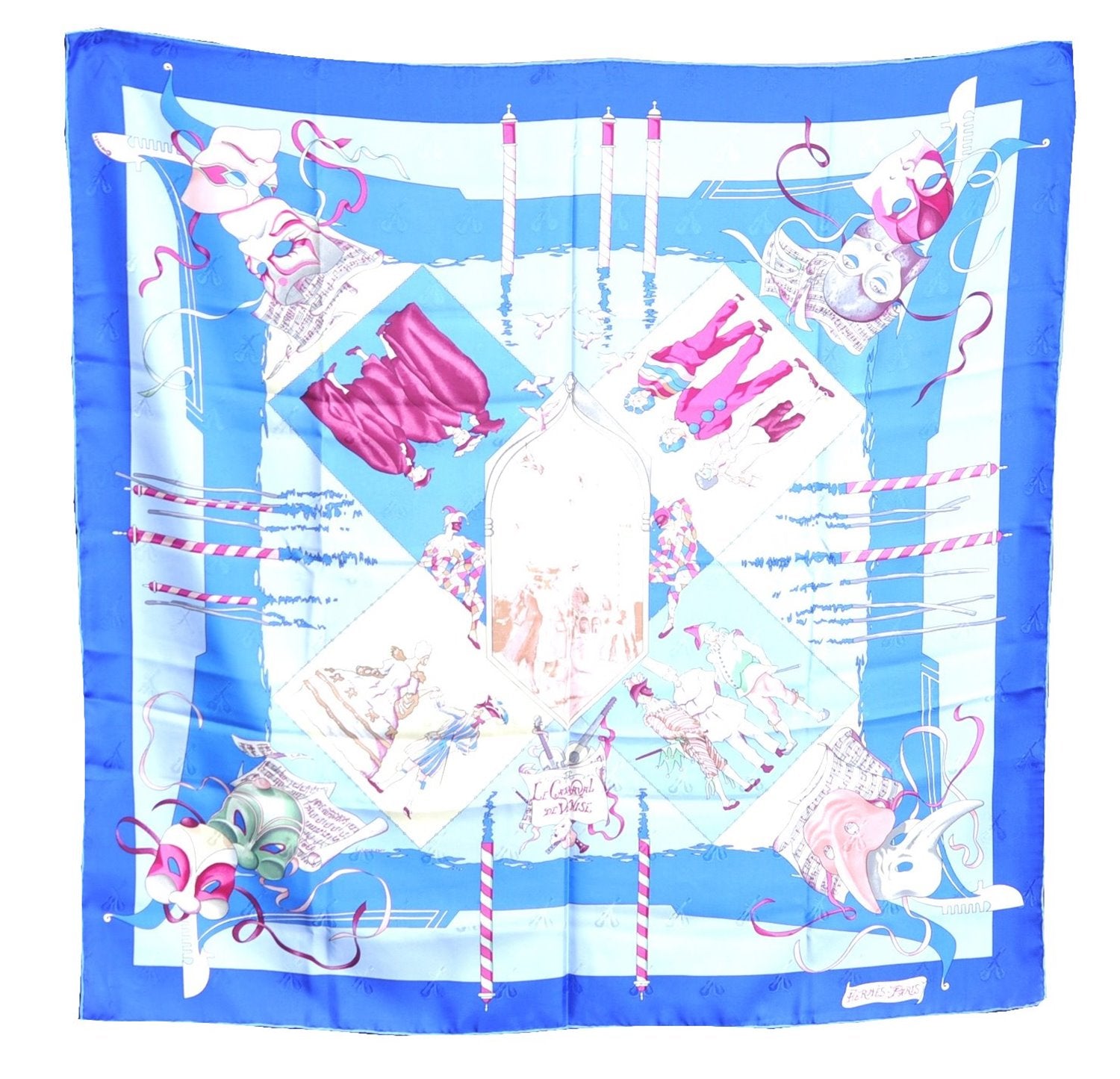 Authentic HERMES Carre 90 Scarf 