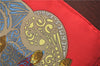 Authentic HERMES Carre 90 Scarf "L'ATLANTIDE" Silk Red J7439