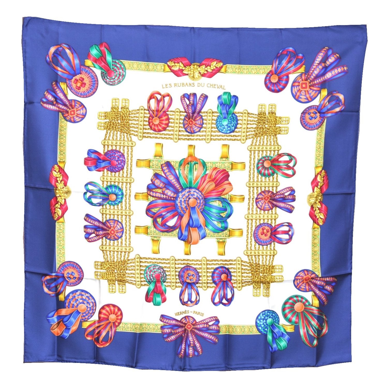 Authentic HERMES Carre 90 Scarf 