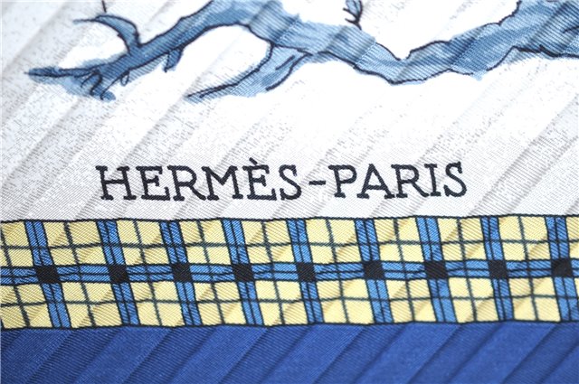 Authentic HERMES Pleats Scarf 