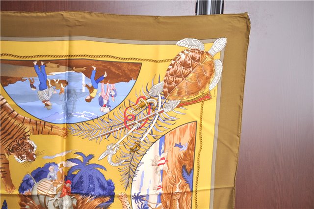 Authentic HERMES Carre 90 Scarf 