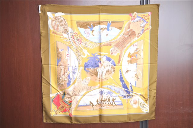 Authentic HERMES Carre 90 Scarf 