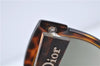 Authentic Christian Dior Tortoise Shell Sunglasses 791HA Plastic Brown CD J7489