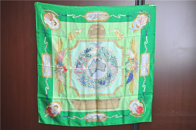 Authentic HERMES Carre 90 Scarf 