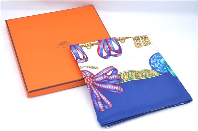 Authentic HERMES Carre 90 Scarf 