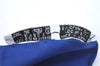 Authentic HERMES Carre 90 Scarf "LES RUBANS DU CHEVAL" Silk Navy Blue Box J7499