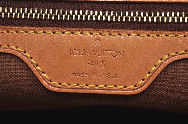 Authentic Louis Vuitton Monogram Cabas Piano Shoulder Tote Bag M51148 LV J7503