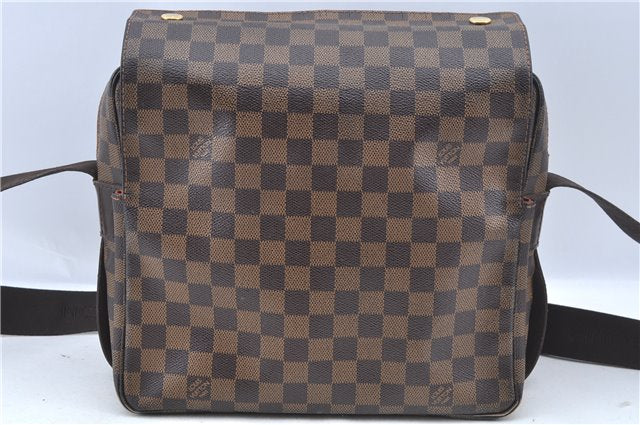 Authentic Louis Vuitton Damier Naviglio Shoulder Cross Body Bag N45255 LV J7504