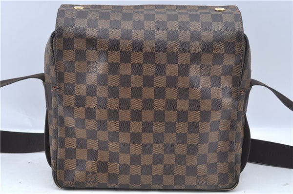 Authentic Louis Vuitton Damier Naviglio Shoulder Cross Body Bag N45255 LV J7504