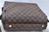 Authentic Louis Vuitton Damier Naviglio Shoulder Cross Body Bag N45255 LV J7504