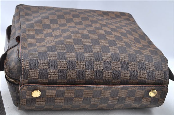Authentic Louis Vuitton Damier Naviglio Shoulder Cross Body Bag N45255 LV J7504