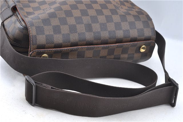 Authentic Louis Vuitton Damier Naviglio Shoulder Cross Body Bag N45255 LV J7504