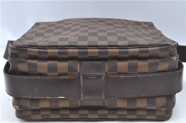 Authentic Louis Vuitton Damier Naviglio Shoulder Cross Body Bag N45255 LV J7504
