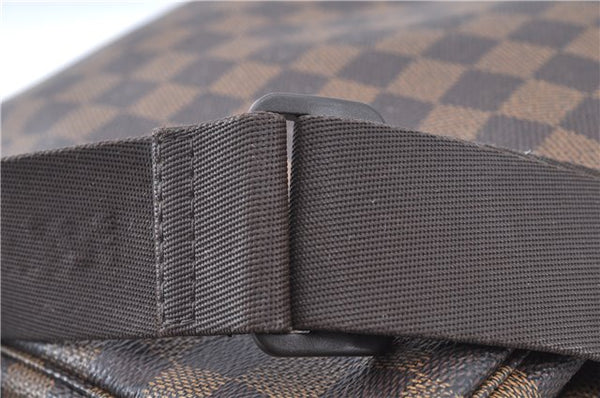Authentic Louis Vuitton Damier Naviglio Shoulder Cross Body Bag N45255 LV J7504